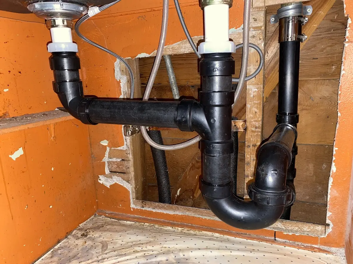 Professional Plumbing Inspection equipment and tools on the job in Newington Forest